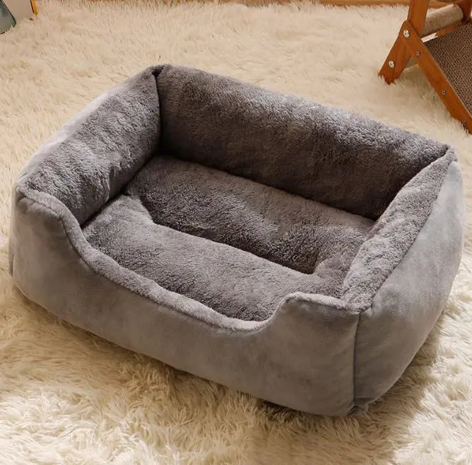 Meleg Plüss Macskaágy Kényelmes Pihentető Sokoldalú Dizájn by F&N Shop