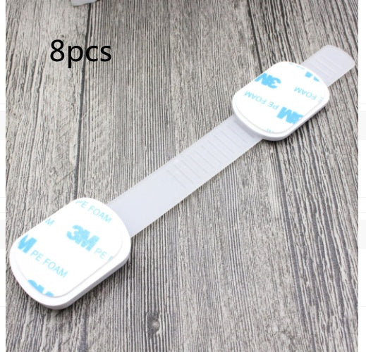 Multi-function baby anti-pinch drawer lock child safety lock baby protection children's products multi-function lock by F&N Shop