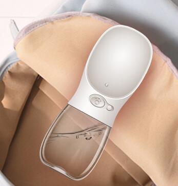 Kisállat Vízcsésze Kültéri Hordozható Víz Üveg Kék Praktikus