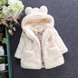 Girls Autumn And Winter Outfit Fur Coat Plus Velvet Thickening by F&N Shop