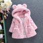 Girls Autumn And Winter Outfit Fur Coat Plus Velvet Thickening by F&N Shop