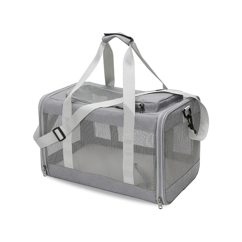 Összecsukható Lélegző Könnyű Macska Táska Szállításra és Hordozásra