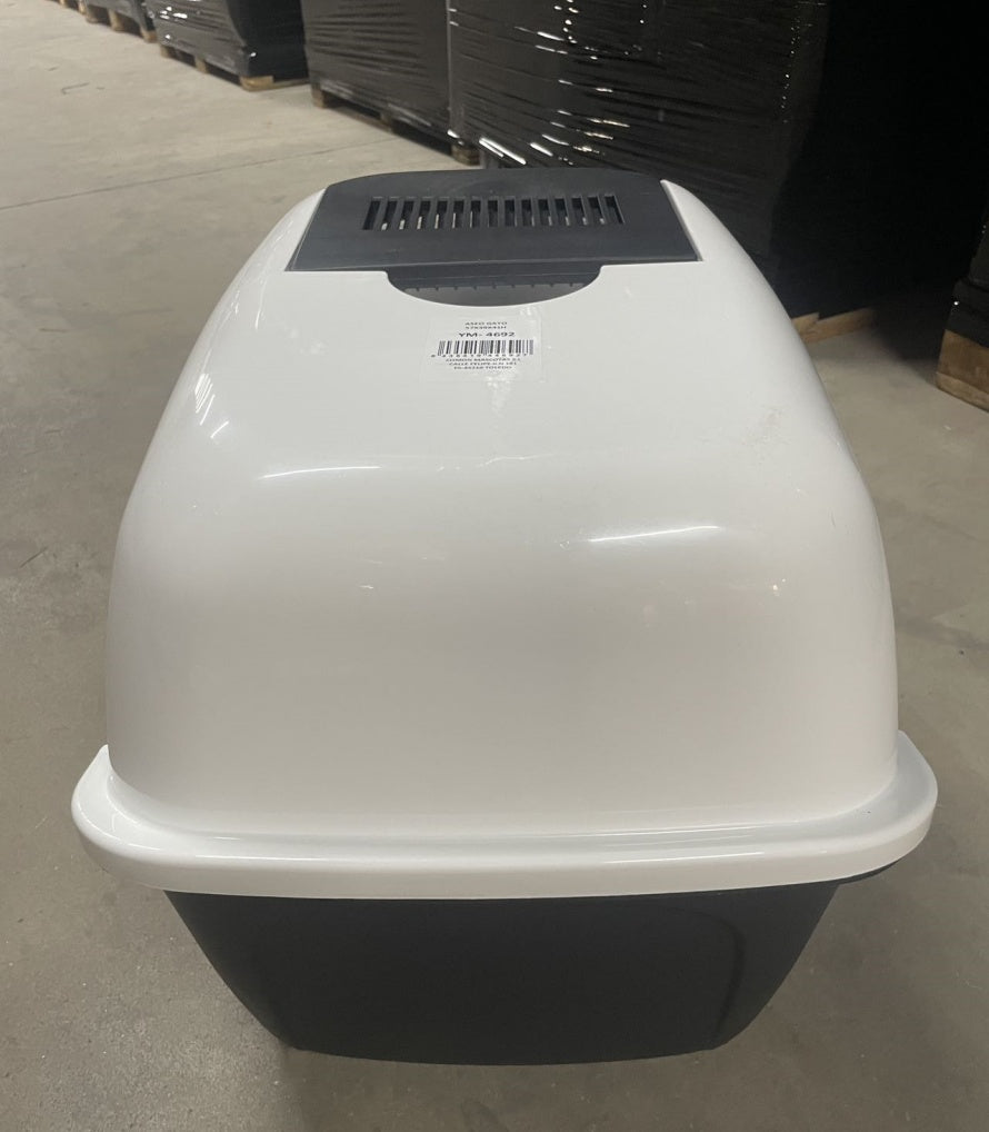 Macska Toalett Könnyen Tisztítható Alomtálca Szagtalanító Szűrővel és Praktikus Fedéllel