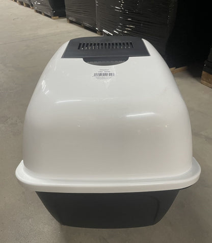 Macska Toalett Könnyen Tisztítható Alomtálca Szagtalanító Szűrővel és Praktikus Fedéllel