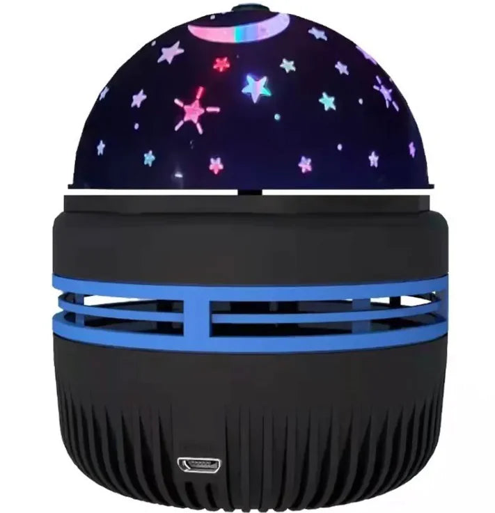 LED Star Galaxy Projector Lamp with Rotating Magic Ball by F&N Shop