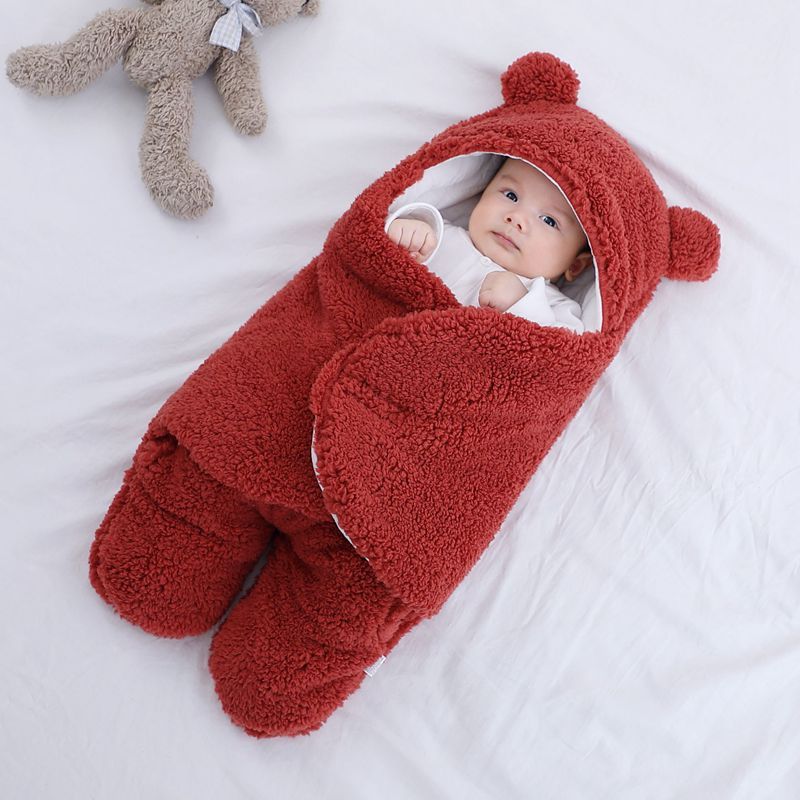 Baby Sleeping Bag Envelope for Newborn Baby Winter Swaddle Blanket by F&N Shop