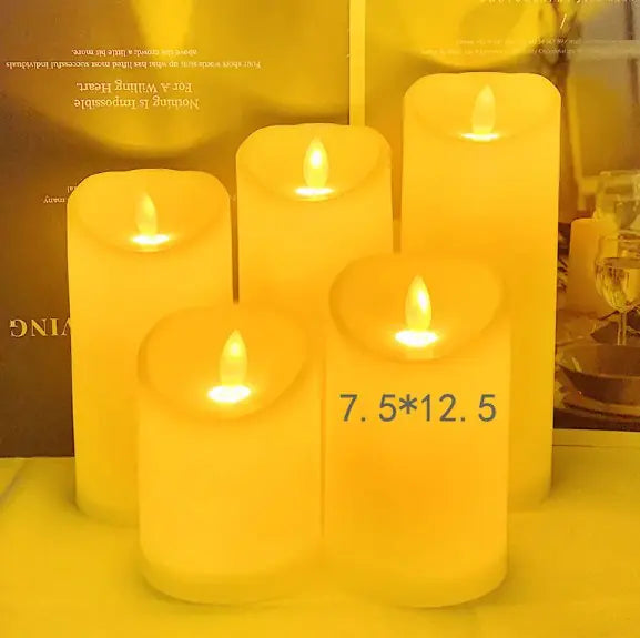 LED Gyertya Fény Paraffin Hangulat Kényelmes Hotel Dekor by F&N Shop