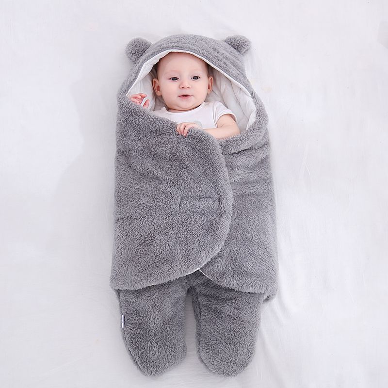 Baby Sleeping Bag Envelope for Newborn Baby Winter Swaddle Blanket by F&N Shop