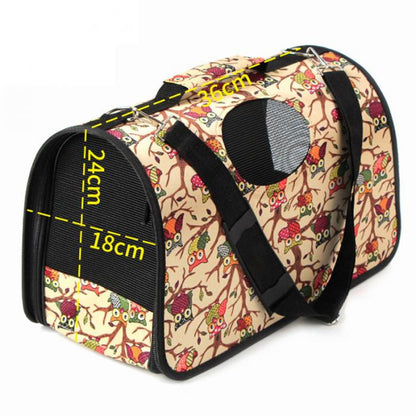 Multifunkcionális Oxford Szövetes Állattáska Geometrikus Mint 36x18x24 Cm