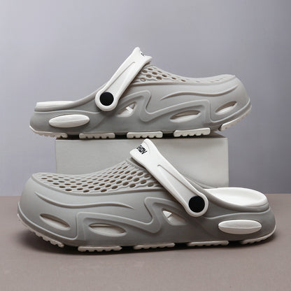 Férfi nyári zárt orrú, csúszásmentes, lélegző strandpapucs by F&N Shop