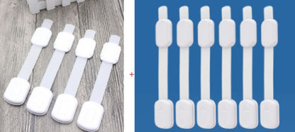 Multi-function baby anti-pinch drawer lock child safety lock baby protection children's products multi-function lock by F&N Shop