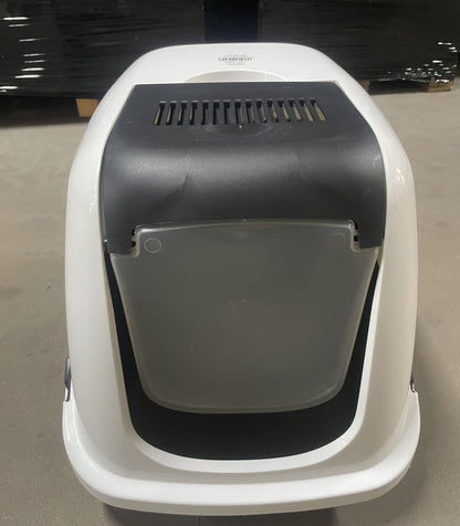 Macska Toalett Könnyen Tisztítható Alomtálca Szagtalanító Szűrővel és Praktikus Fedéllel