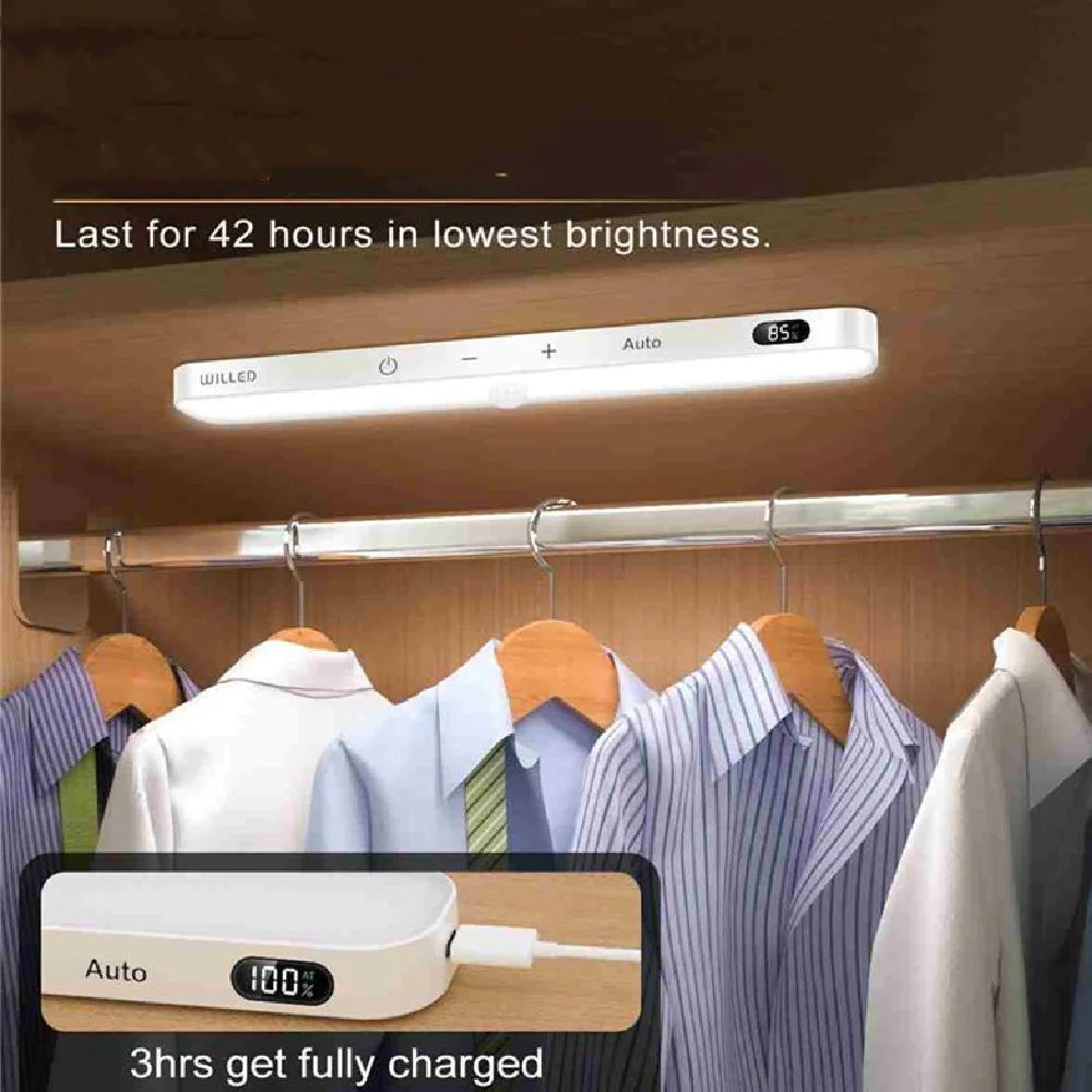 Vezeték Nélküli Mozgásérzékelő Szekrénylámpa Jelzővel by F&N Shop