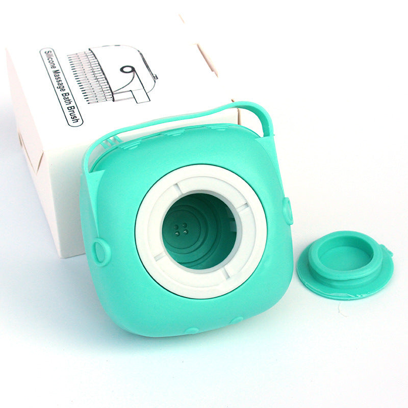 Silicone Dog Bath Massage Gloves Brush Pet Cat Bathroom Cleaning Tool Comb Brush For Dog Can Pour Shampoo Dog Grooming Supplies by F&N Shop