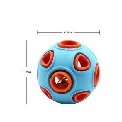 Glow-in-the-Dark Dog Toy Ball for Chewing (Medium/Large) by F&N Shop