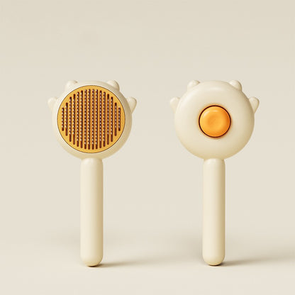 Macska És Kutya Masszázs Fésű A Szőr Lefésüléséhez És Szennyeződés Eltávolításához ABS Rozsdamentes