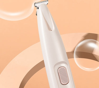 Pets Dog Paw Trimmer With LED Light Fully Waterproof Pet Hair Trimmer With LED Display Dog Clippers For Grooming Widen Blade by F&N Shop