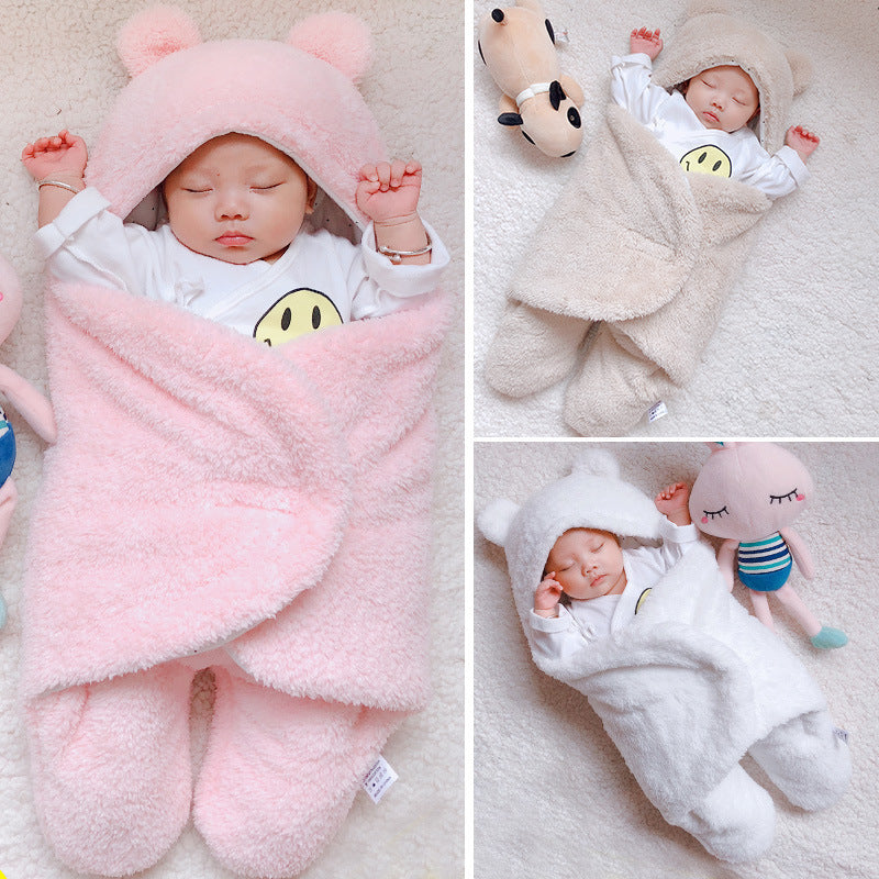 Baby Sleeping Bag Envelope for Newborn Baby Winter Swaddle Blanket by F&N Shop