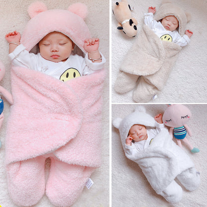 Baby Sleeping Bag Envelope for Newborn Baby Winter Swaddle Blanket by F&N Shop