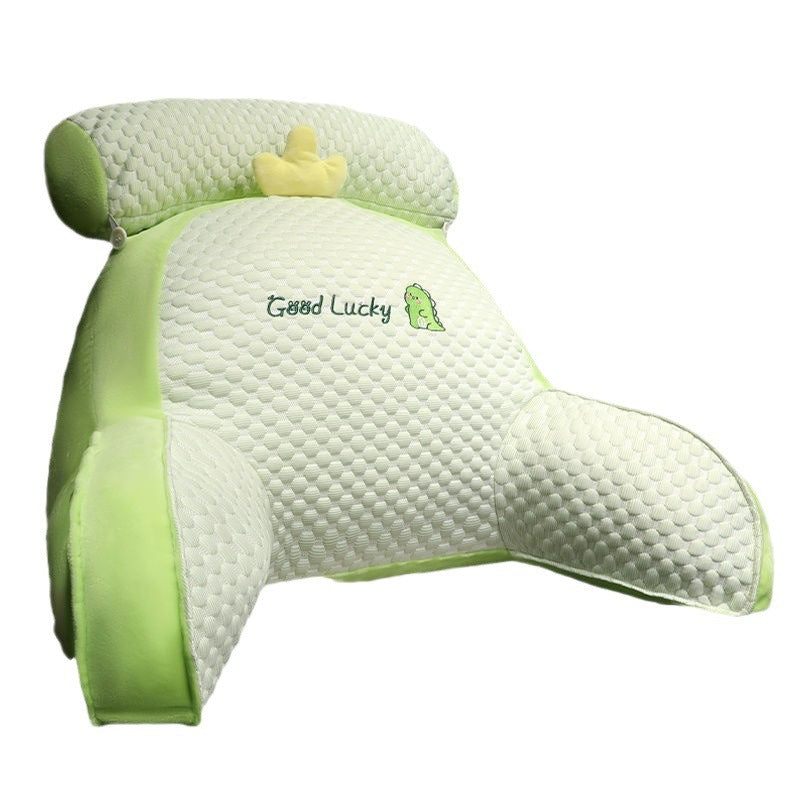 Large Backrest Waist Support Sofa Cushion by F&N Shop