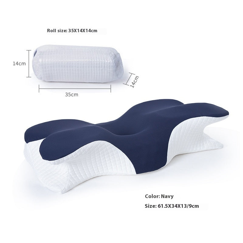 Slow Rebound Neck Pillow Memory Foam by F&N Shop