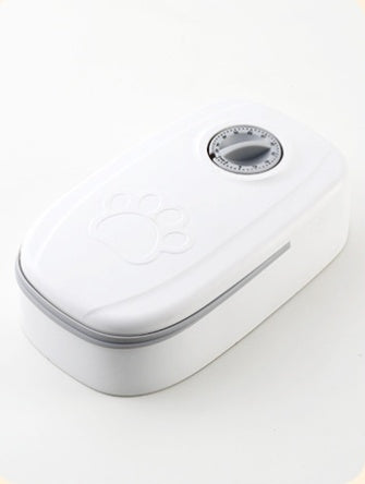 Automatikus Kisállat Etető És Vízadagoló 2 Az 1-ben Gravitációs Időzítő Acél Tál Macskáknak És Kutyáknak