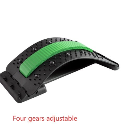 Back Stretcher Adjustable Back Cracker Massage Waist Neck Fitness Lumbar Cervical Spine Support Pain Relief by F&N Shop