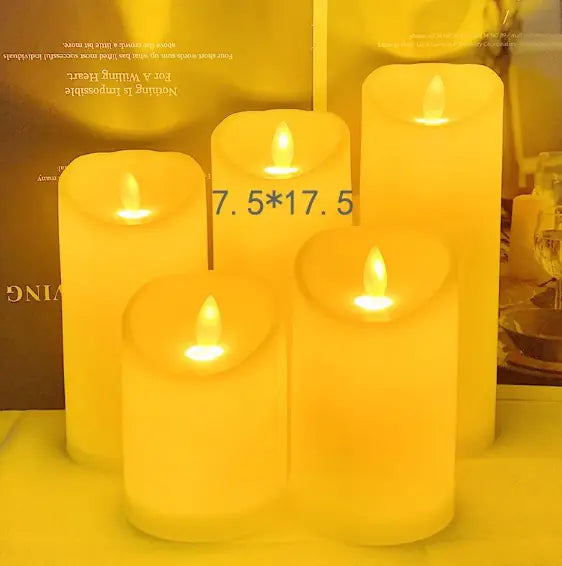 LED Gyertya Fény Paraffin Hangulat Kényelmes Hotel Dekor by F&N Shop