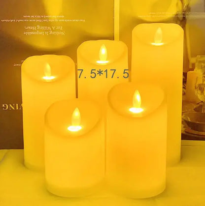 LED Gyertya Fény Paraffin Hangulat Kényelmes Hotel Dekor by F&N Shop